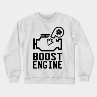 Boost check engine light Crewneck Sweatshirt